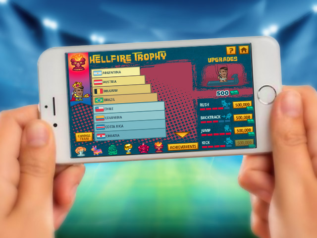 Super Soccer Noggins HTML5 football game