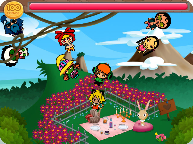 Boom Bang Friends Flash game