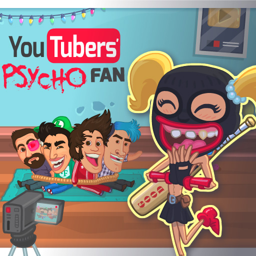Youtuber's Psycho Fan HTML5 game