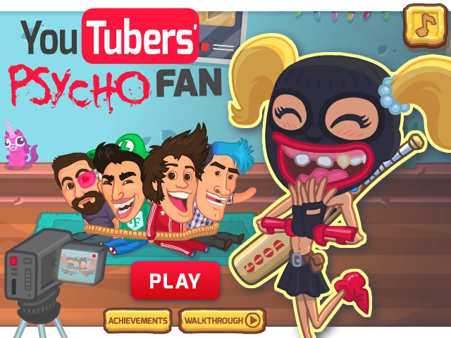 HTML5 game Youtubers Psycho Fan