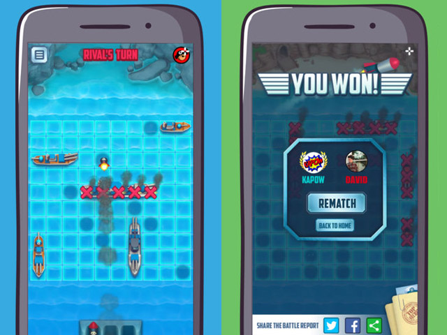 Battleships HTML5 multiplayer game